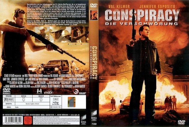 Conspiracy Die Verschworung Val Kilmer free DVD Covers german