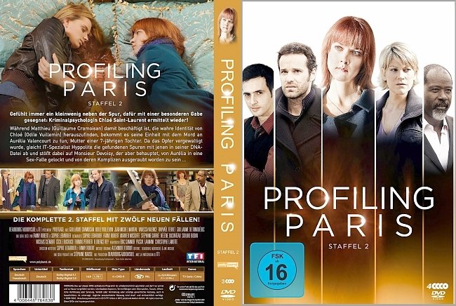 Profiling Paris Staffel 2 german dvd cover