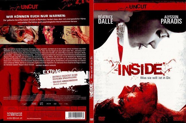 Inside german dvd cover