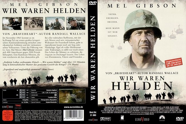 Wir waren Helden We Were Soldiers german dvd cover
