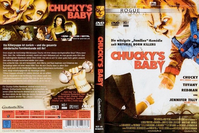 Chuckys Baby free DVD Covers german