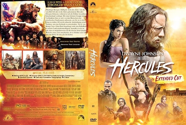 Hercules 2 german dvd cover