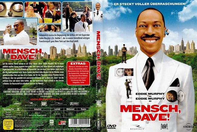 Mensch Dave german dvd cover