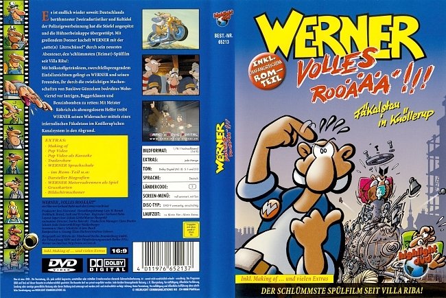 Werner Beinhart 3 dvd cover german