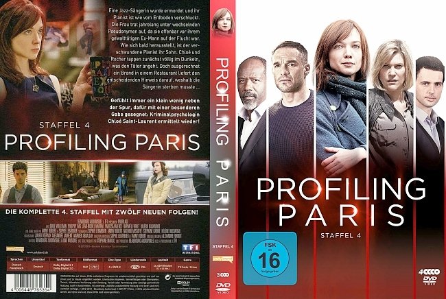 Profiling Paris Staffel 4 german dvd cover
