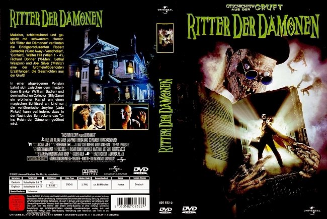 Ritter der Damonen german dvd cover