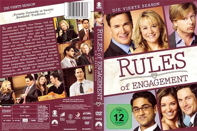 Rules of Engagement Season4 S04 Staffel 4 german dvd cover