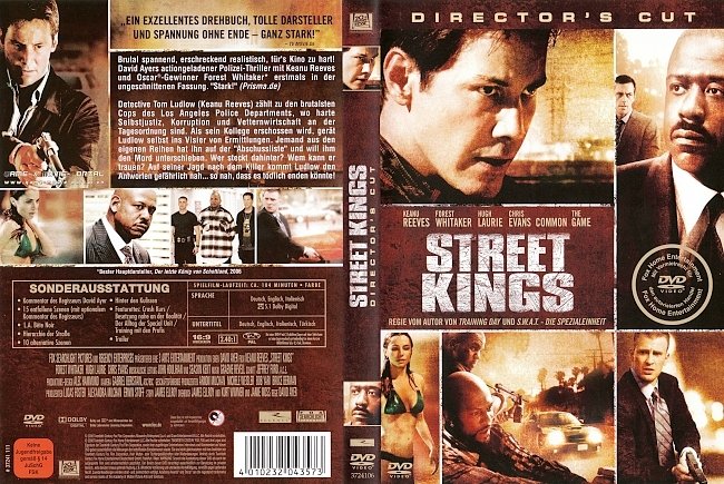 Street Kings Keanu Reeves german dvd cover