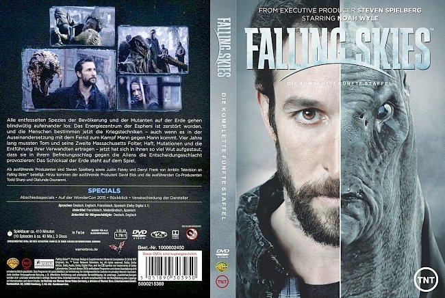 Falling Skies Staffel 5 S05 Free DVD Cover deutsch