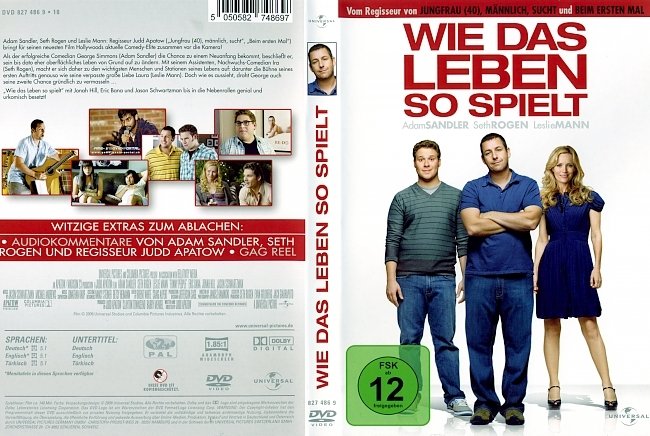 Wie das Leben so spielt german dvd cover