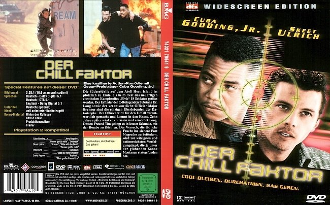 Chill Faktor free DVD Covers german