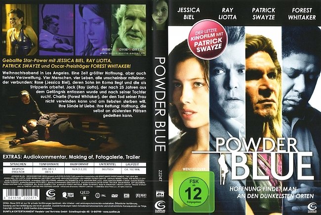 Powder Blue dvd cover german