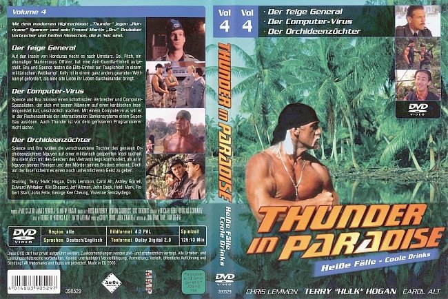 Thunder in Paradise HQ Deutsch Hulk Hogan Vol4 dvd cover german