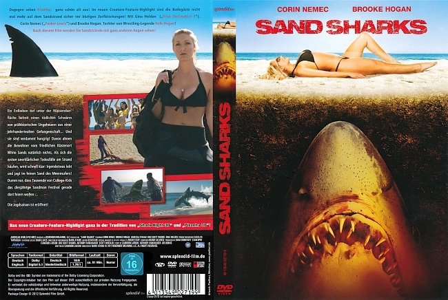 Sand Sharks german dvd cover