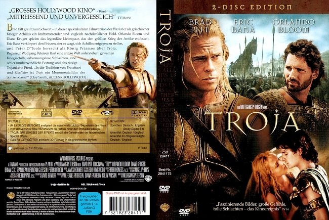 Troja 2 german dvd cover