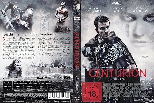 Centurion Fight or Die Cover free DVD Covers german
