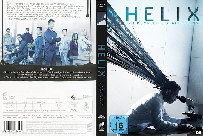 Helix Staffel 1 german dvd cover
