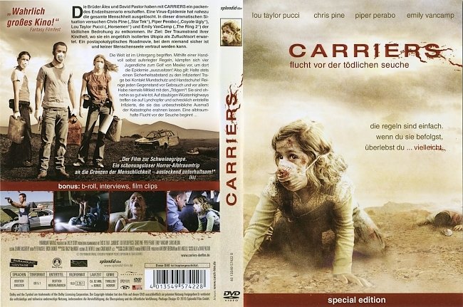 Carriers free DVD Covers german