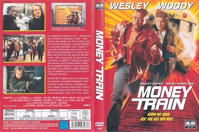 Money Train dvd cover german