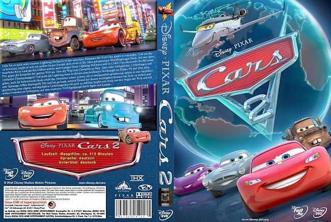 Cars 2 free DVD Covers german