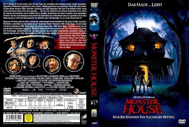 Monster House german dvd cover