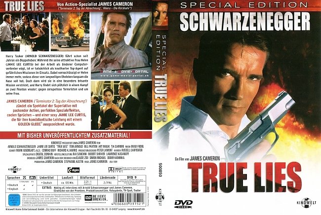 True Lies Wahre Luegen 2 german dvd cover