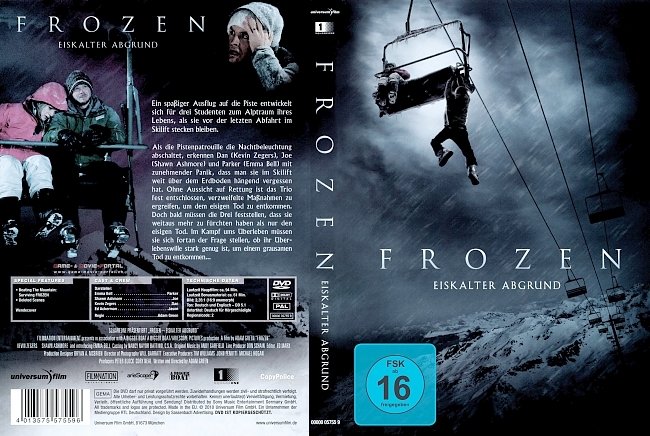 Frozen Eiskalter Abgrund cover Free DVD Cover deutsch