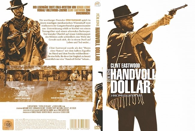 Fur eine Handvoll Dollar Free DVD Cover deutsch
