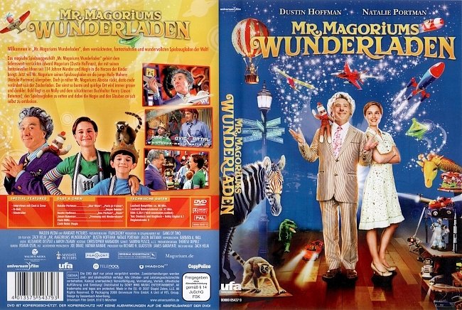 Mr Magoriums Wunderladen dvd cover german