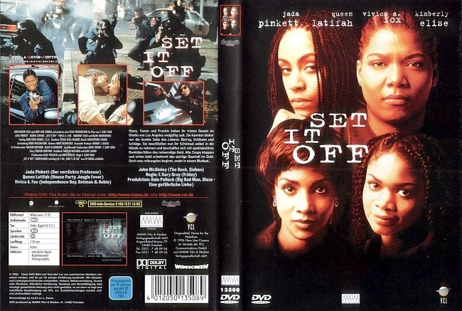 Set it Off german dvd cover