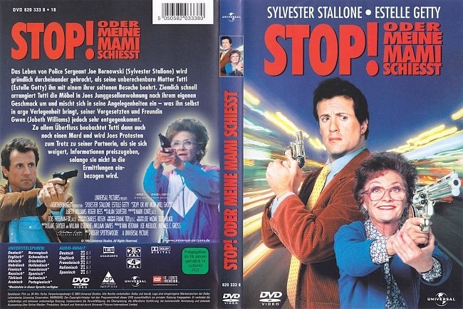 Stop oder meine Mami schiesst german dvd cover