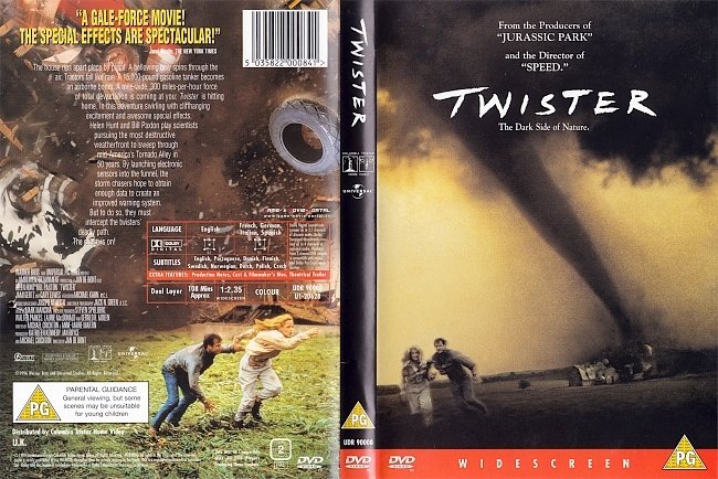 Twister german dvd cover