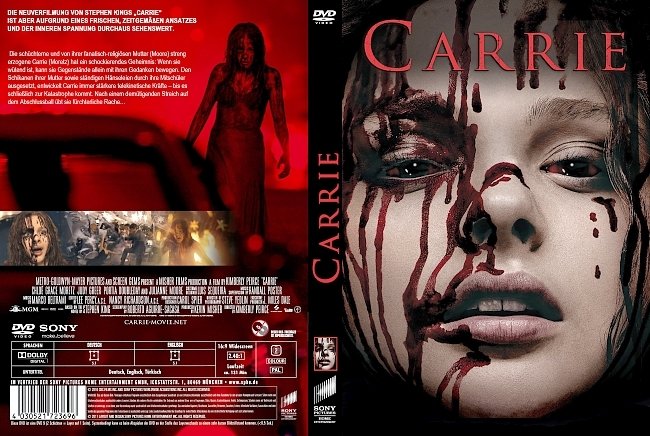 Stephen Kings Carrie Remake german dvd cover