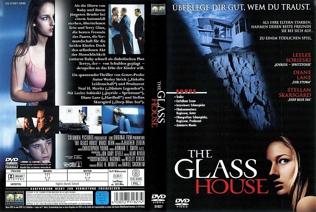 The Glass House german dvd cover
