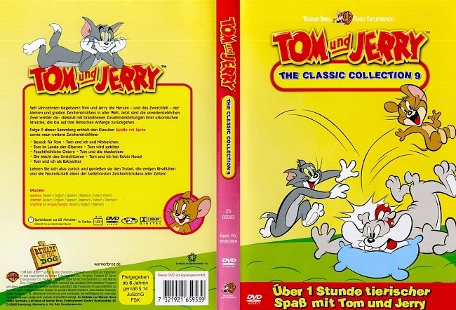 Tom und Jerry The Classic Collection 9 german dvd cover