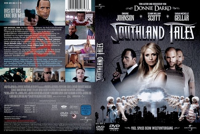 Southland Tales german dvd cover