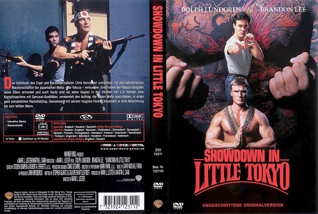 Showdown In Little Tokyo german dvd cover