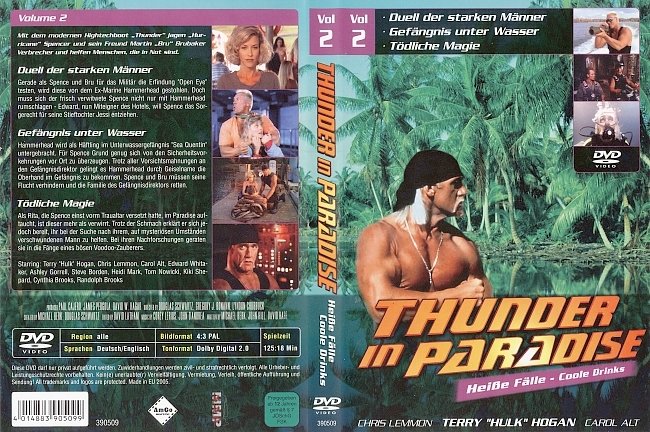 Thunder in Paradise HQ Deutsch Hulk Hogan Vol2 dvd cover german