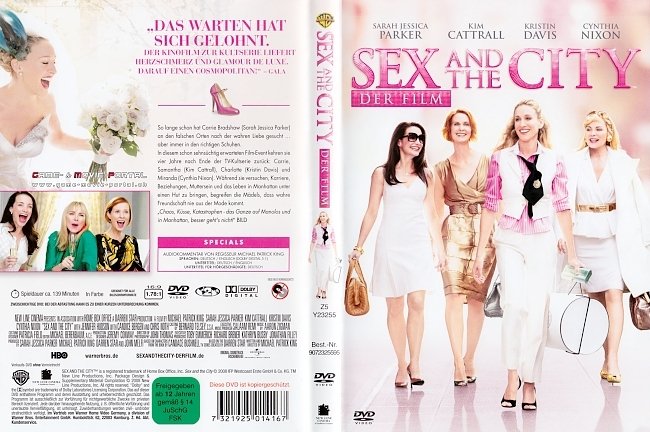 Sex and the City Der Film german dvd cover