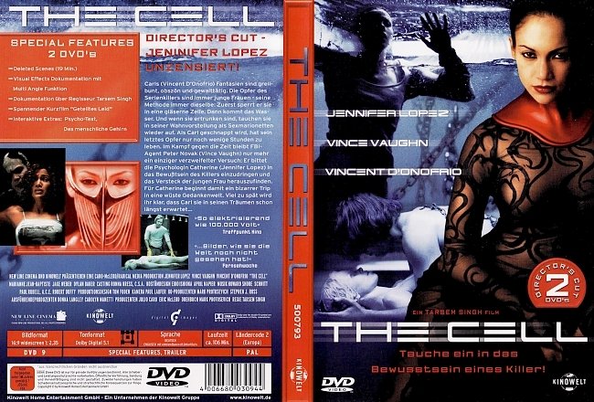 The Cell german dvd cover
