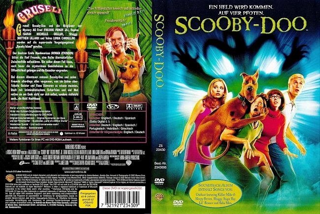 Scooby Doo german dvd cover