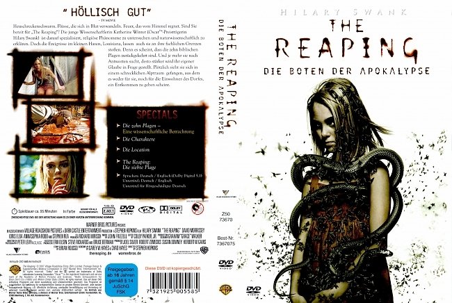 The Reaping german dvd cover