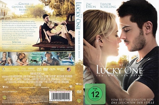 The Lucky One Fuer immer der Deine german dvd cover