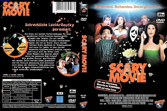 Scary Movie 1 german dvd cover