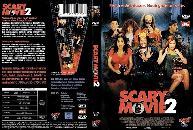 Scary Movie 2 german dvd cover