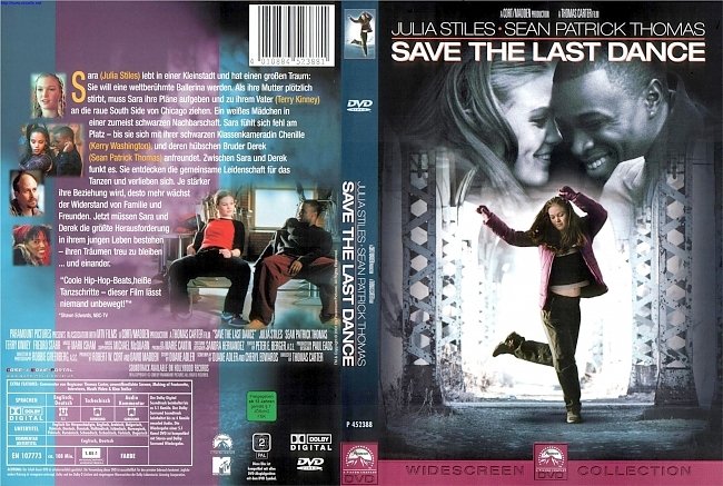 Save the Last Dance dvd cover german