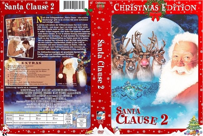 Santa Clause 2 dvd cover german