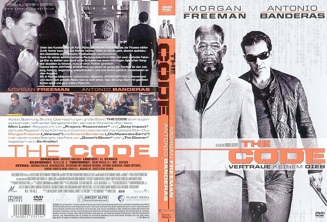 The Code Vertraue keinem Dieb german dvd cover