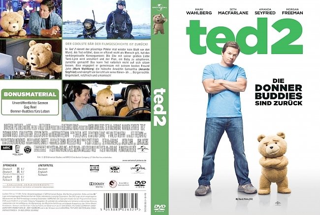 TED 2 german dvd cover