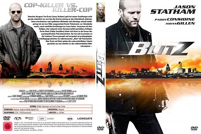 Blitz DVD-Cover deutsch